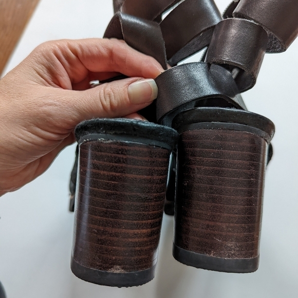 Sorel Addington caged booties black  7.5 - Picture 7 of 14